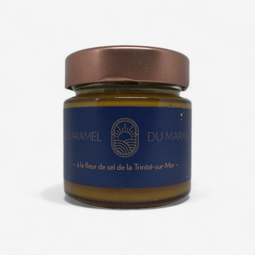 Caramel cream with fleur de sel from Trinité-sur-Mer (120g)